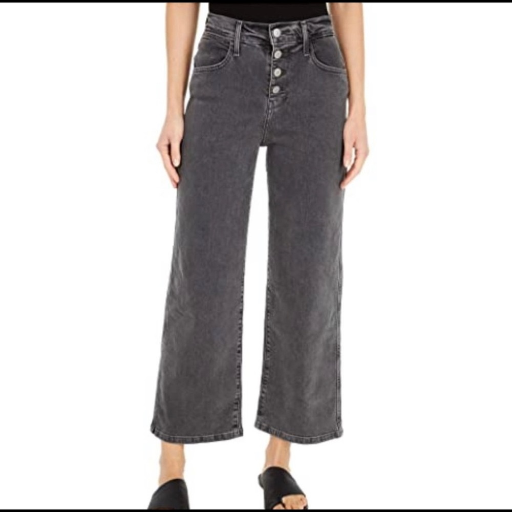 Levi’s Mile High Cropped Wide Leg Jeans